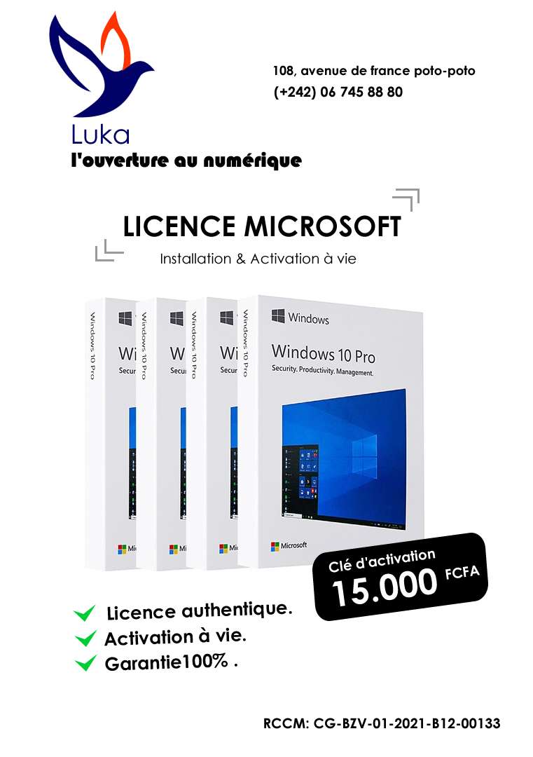 Licence windows