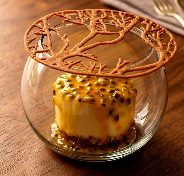 Cheesecake au fruit de la passion