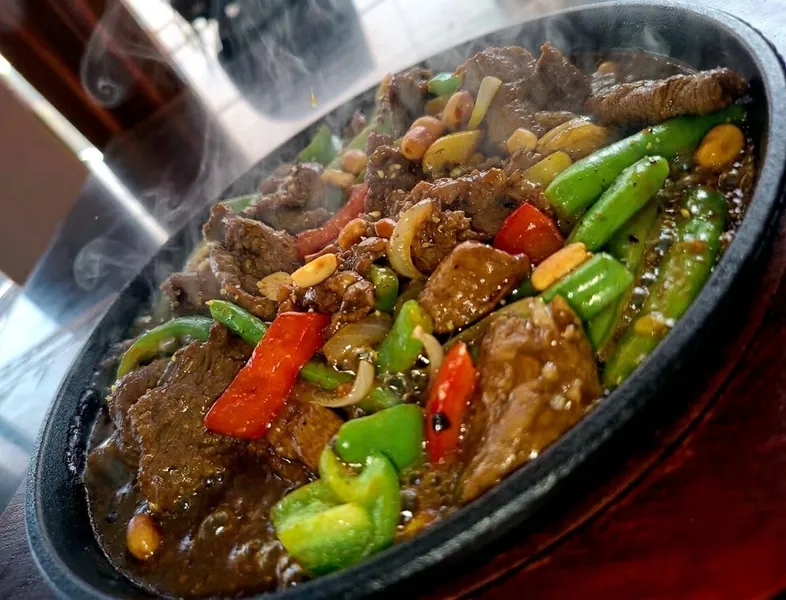 Sizzling Sichuan beef