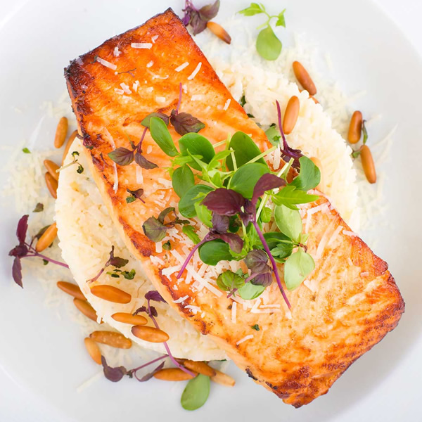 Saumon grillé