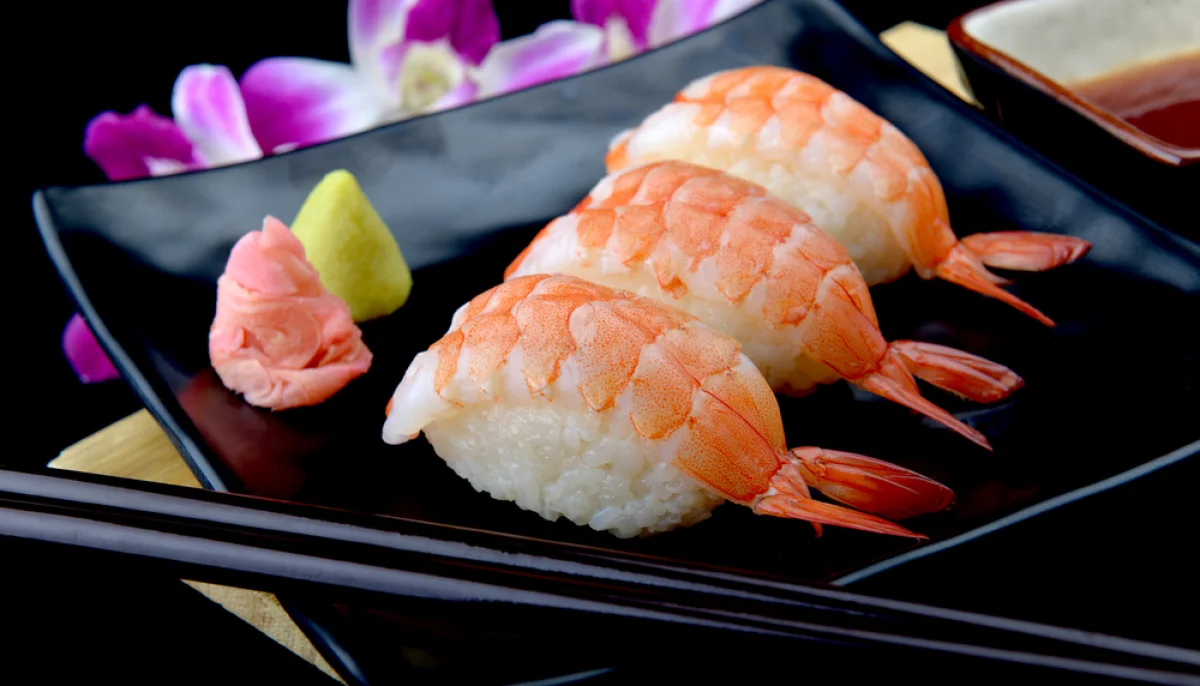 Sashimi de crevettes (2Pcs)