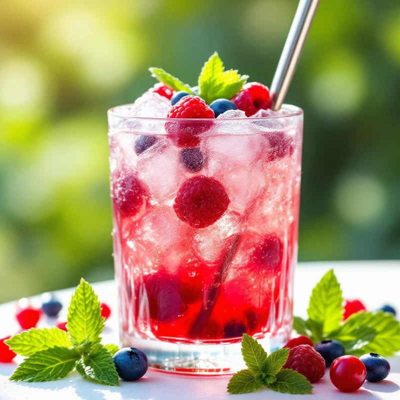 Gin Tonic Fruits Rouges
