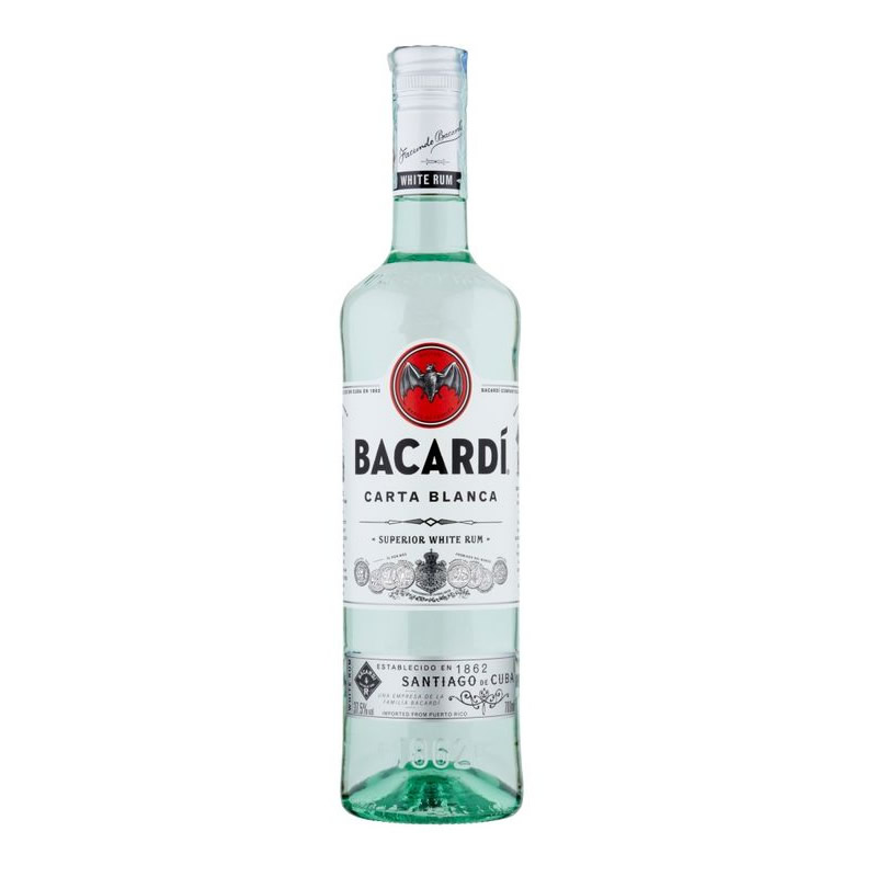Bacardi Carta Blanca.
