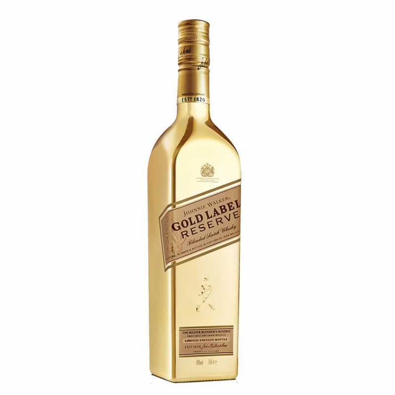 Johnnie Walker Gold Label.