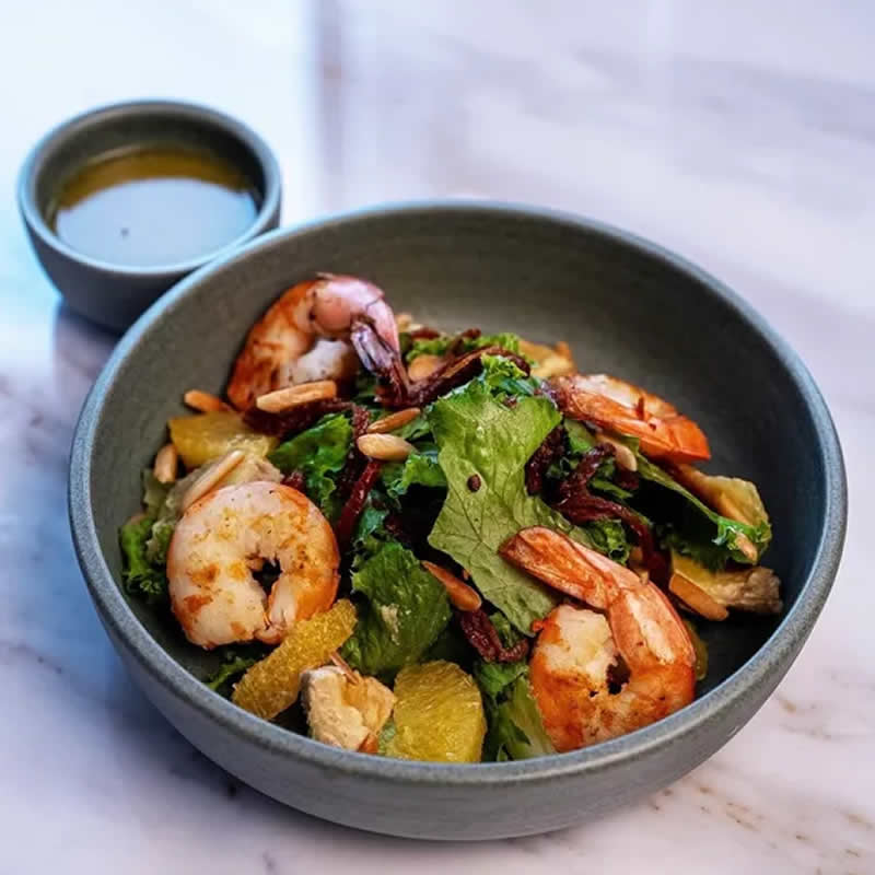 Salade de crevettes