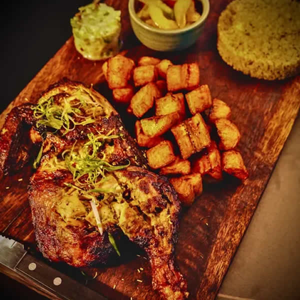 Attiéké poulet